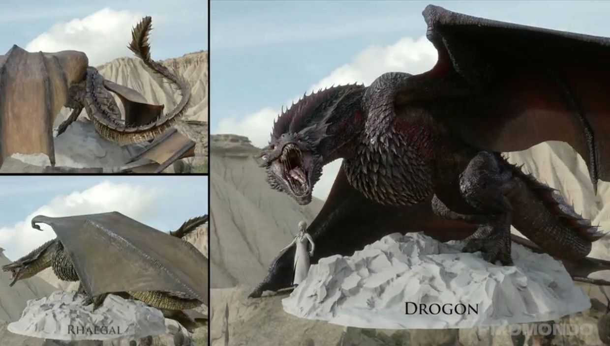 Dragon Making of - Game of Thrones Season 6  3DArt