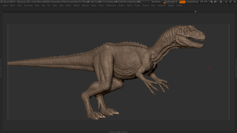 Creature Animation Free Rig to download - 3DArt