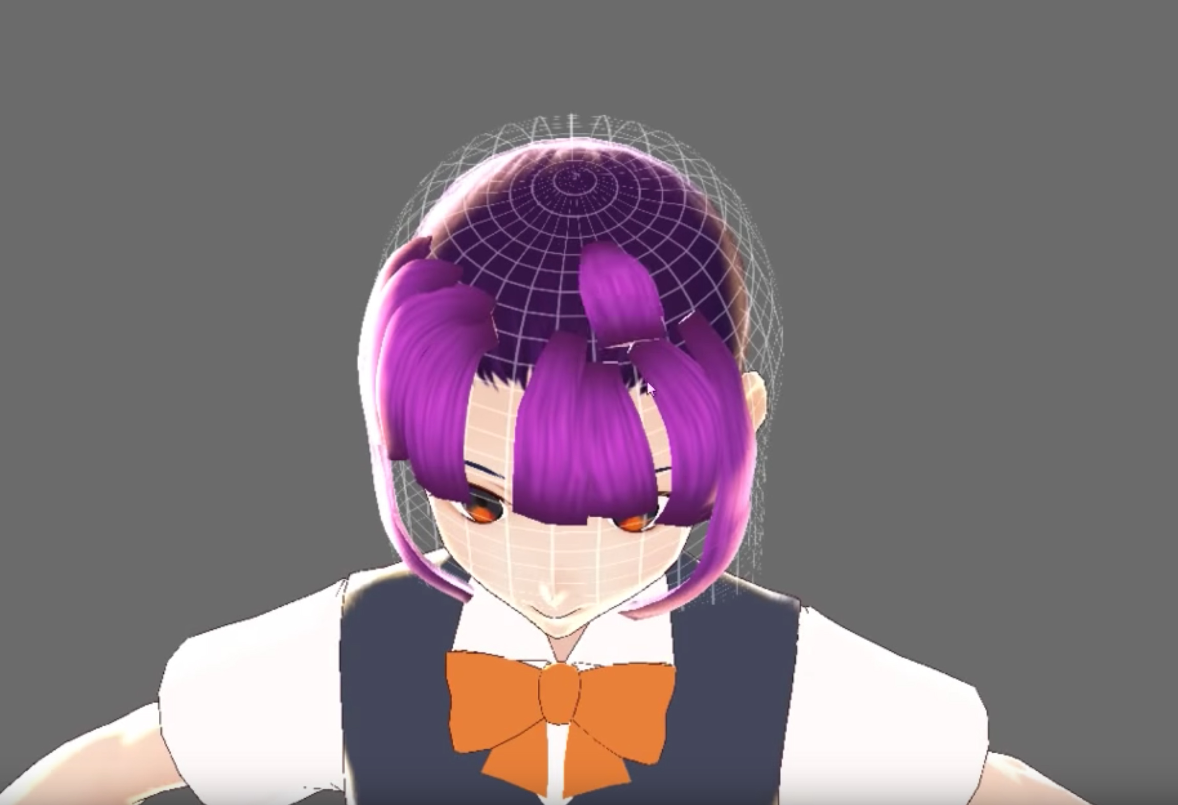 3d-anime-character-hair - 3DArt