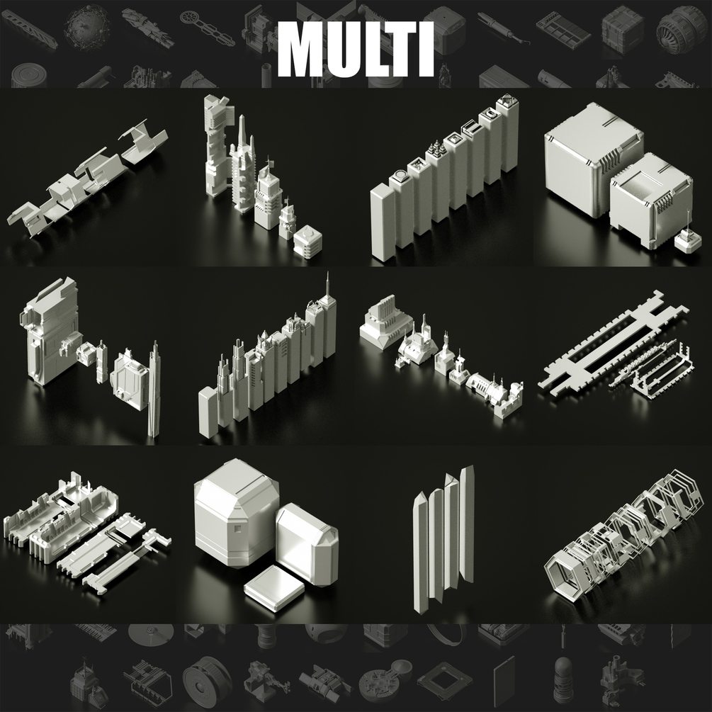 TFMSTYLE 3D  Asset Pack  free download 3DArt