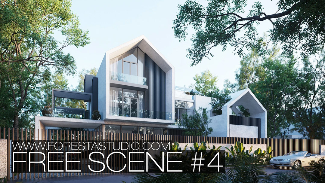 3ds Max Free Scene free scene 4 3DArt