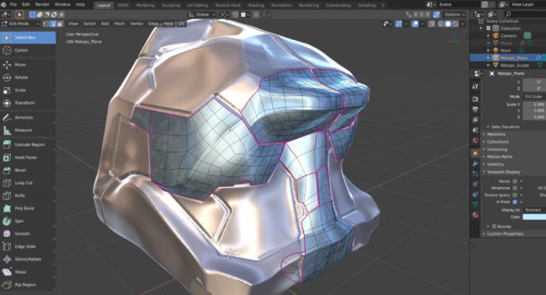 Retopology In Blender Tutorial | 3DArt