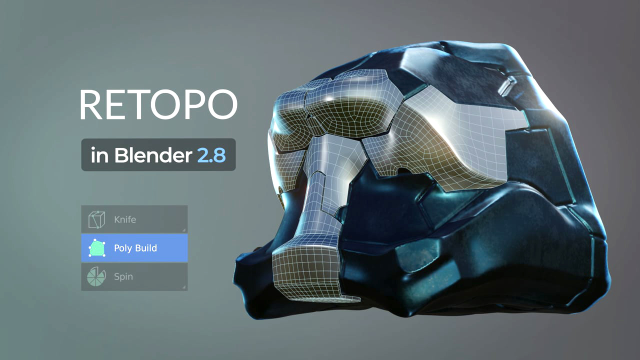 Retopology In Blender Tutorial - 3DArt