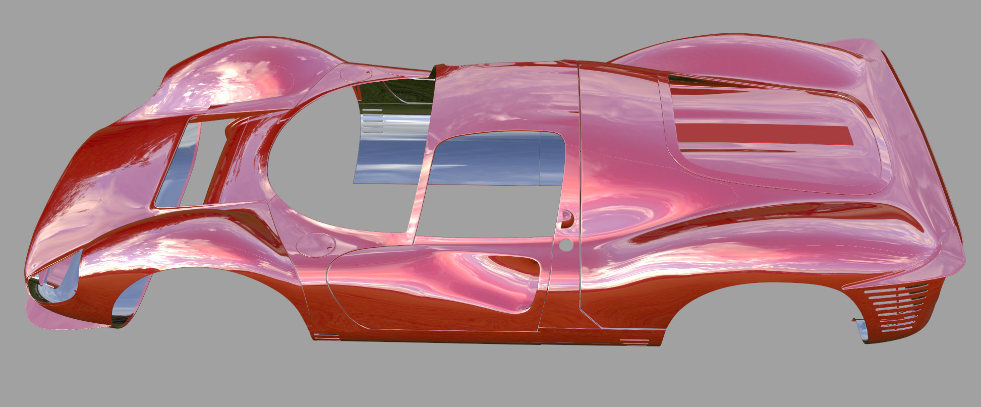 Ferrari 330 P4 3d model - 3DArt