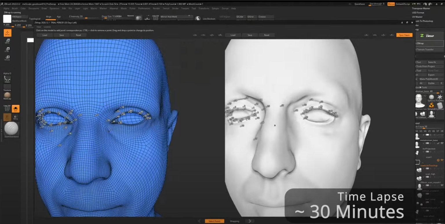 Metahumans-Custom-Face-from-Photogrammetry-Tutorial - 3DArt