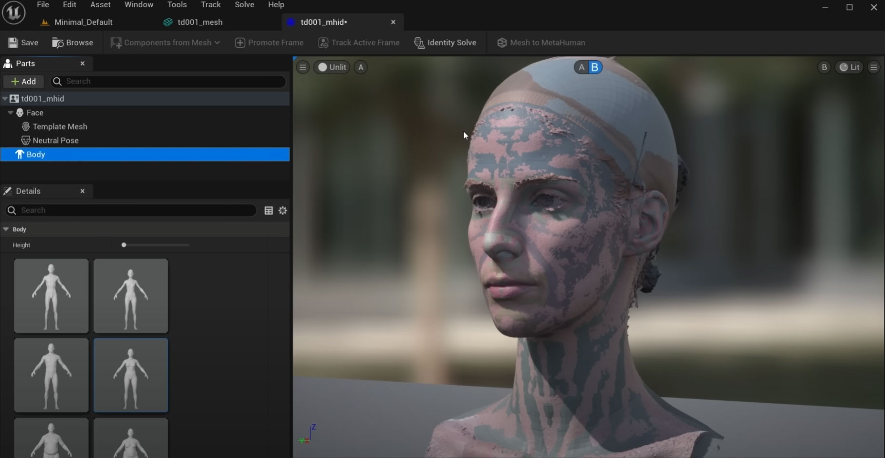 Is there anyway to use custom meshes with HumanoidDescription