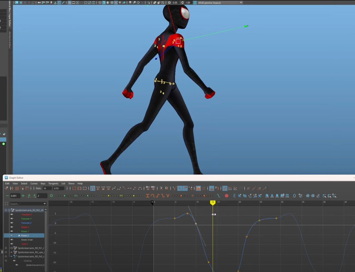 Spiderman-3d-walk-cycle - 3DArt